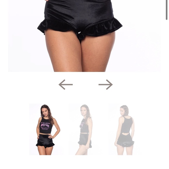 Solstice Intimates Mamba Ruffle Shorts - Picture 2 of 4